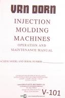 Van Dorn-Van Dorn 300, Injection Molding amchine, Pub 103, Operations & Parts Manual 1997-300-02